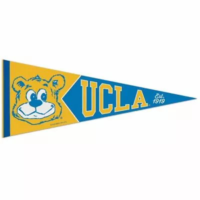 Ucla Bruins Premium Quality Pennant 12 X30  Banner College Vault Wincraft • $15.99