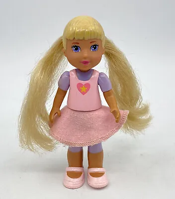Learning Curve Caring Corners Dollhouse Sister Girl Doll Blue Eyes Blonde Hair • $4.29