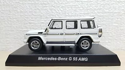 1/64 Kyosho MERCEDES BENZ G-CLASS G 55 AMG WHITE Diecast Car Model • $39.99