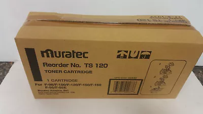 Muratec Ts120 Black Toner Cartridge F98f100f120f150f160f95f95e • $14.99