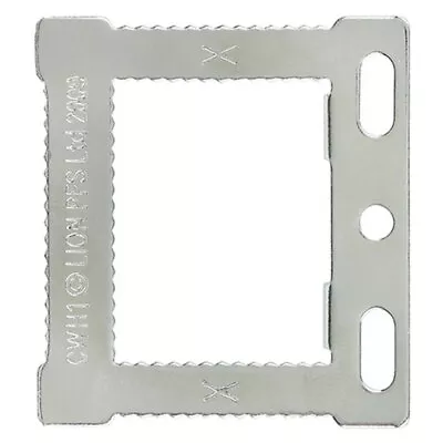 Square Sawtooth Hangers CWH1 Canvas & Hollow Back Picture Frames + Screws • £2.99