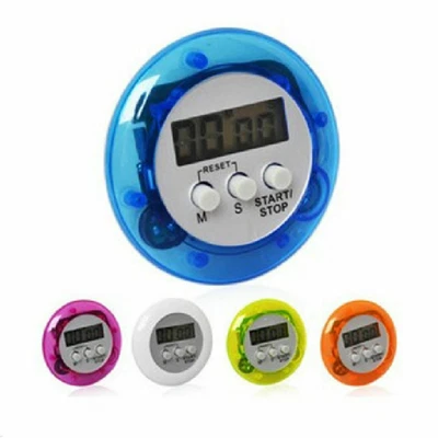 £3.49 • Buy Digital Kitchen Timer Magnetic Belt Pocket Clip LCD Chef Restaurant Egg Counter