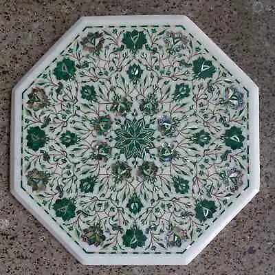 24  Marble Table Top Floral Inlay Home Decor  • $853.51