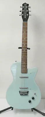 Vintage Vibe Danelectro 56 Single Cutaway Electric Guitar Aqua ~ Free Ship • $569.99