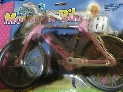 Patti's Mountain Bike Dolls 11 1/2  Robin Maxie Cindy Barbie Accessories Vint K2 • $15.99