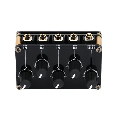 4-In-1-Out Passive Mixer Module  Stereo 4-Channel Passive Mixer New K9K6 • £16.27