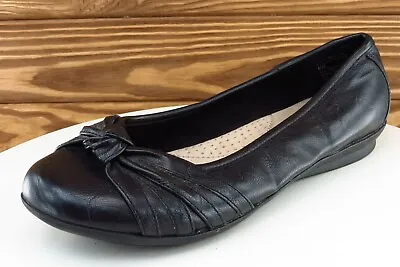 $19.99 • Buy Cliffs By White Mountain Women Sz 8 W Black Flat Synthetic Shoes 