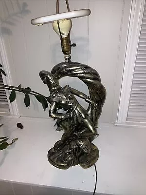 $6000 MidCentury 1952 Saxon Crusader Lamp By Continental Art Co.  RARE • $1699.99