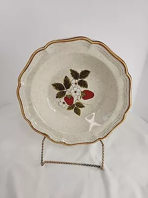 Mikasa Strawberry Festival 9.5” Serving Bowl Vintage Japan EB801  • $16.99