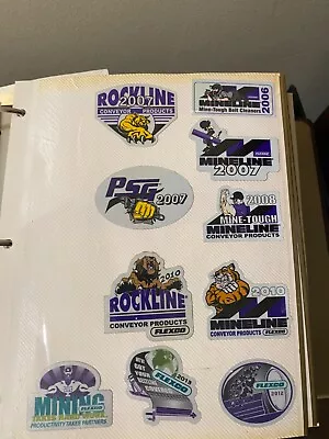 Nice Lot Of 10 Different Flexco Mining Stickers • $12