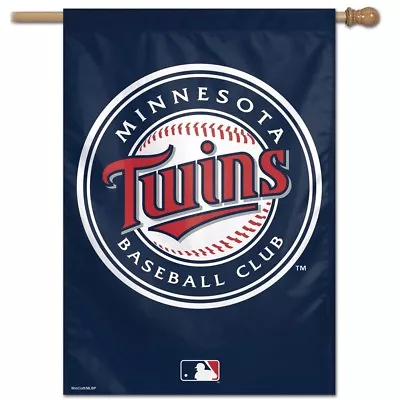 Minnesota Twins 28 X40  Banner Flag Brand New Free Shipping Wincraft 👀🔥 • $22