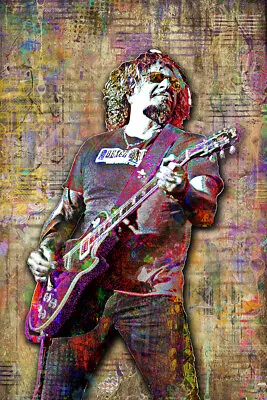 Sammy Hager 12x18inch Poster Sammy Hager Van Halen Print Free Poster Shipping US • $28.99