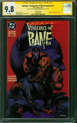 Batman Vengeance Of Bane Special 1 CGC 9.8 2XSS Nolan Dixon 2nd Print 1/1993 • $1199.99