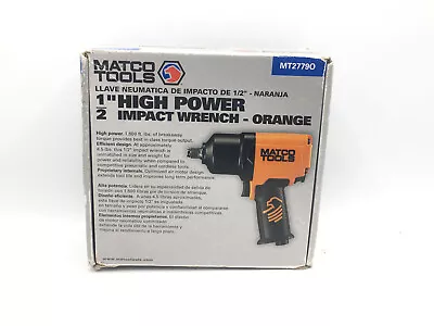 Matco MT2779O 1/2  DRIVE AIR IMPACT WRENCH - ORANGE 1126982 • $207.50