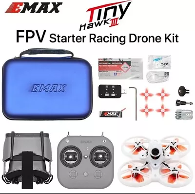 RTF Emax Tinyhawk 3 III FPV Drone Starter Racing Quadcopter Runcam Nano 4 Camera • $274.99