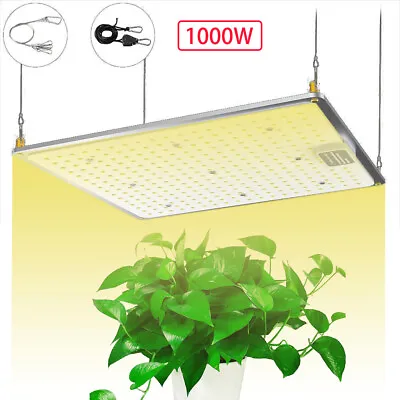 LED Grow Light 1000W  Panel Full Spectrum Lamp For Indoor Plant Veg Flower • $29.41