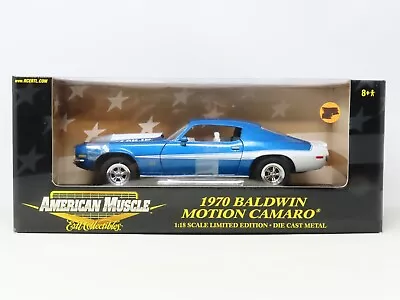 1:18 Ertl American Muscle 36671 Die-Cast 1970 Baldwin Motion Camaro SEALED  • $99.95