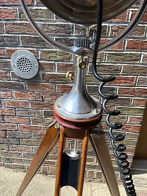 Vintage Yacht Searchlight The Portable Light Co. Half Mile Ray Nautical Lamp • $350