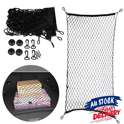 Car Net Organizer Storage Cargo Trunk Luggage Tidy Large Boot Universal SUV Rear • $14.95