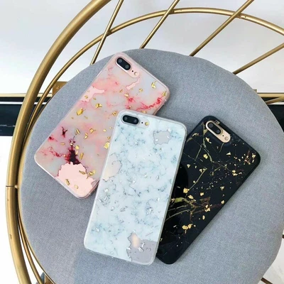 Marble Bling Tough Gel Soft IPhone 11 Pro Max XR 6 8 7 Plus Case Cover For Apple • $6.95