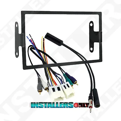 95-7417 Car Stereo Double Din Radio Install Dash Kit & Wires For Nissan W/ BOSE • $23.95