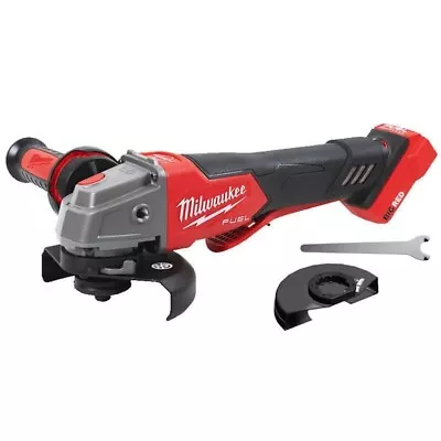 Milwaukee M18FSAGV115XPDB-0 18V 115mm FUEL Paddle Switch Angle Grinder Body Only • £154.95