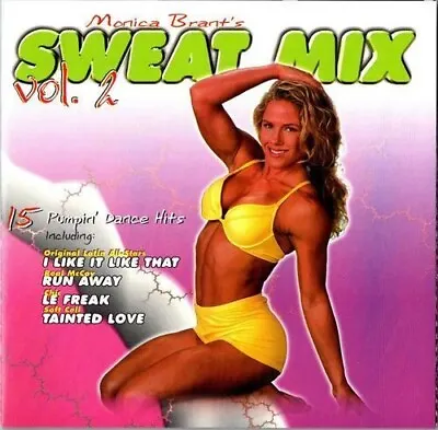 Monica Brant's Sweat Mix Vol. 2 Audio CD Very Good With Insert • $1.99