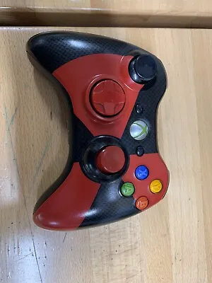 $19.99 • Buy Xbox 360 Black/Red Controller  Radioactive  Gamestop Exclusive Tested Working