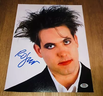 Robert Smith The Cure Disintegration Wish Pornography Signed 11x14 Photo PSA B • $1025.46