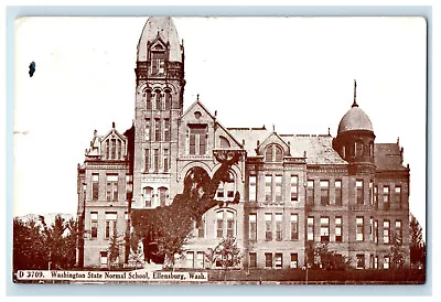 1912 Washington State Normal School Ellensburg Washington WA Postcard • $14.98