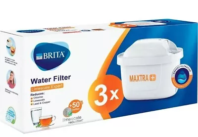 BRITA MAXTRA+ 3 Pack Limescale Reduction Filter Cartridges BNIB RRP $52.50 • $34.95