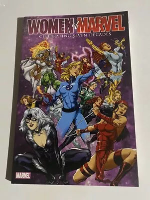 MARVEL COMICS  WOMEN OF MARVEL Celebrating Seven Decades Handbook COLLECTED TPB • $24.99