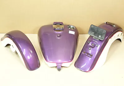 Kawasaki 96-08 Vulcan 1500 TIN SET CUSTOM CLASSIC FUEL TANK FRONT REAR FENDERS • $649.99