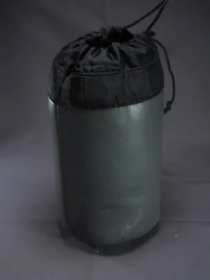 Vintage SLR Camera Lens Pouch Bag Protective Padding Case Korea 7x4 Grey • $2