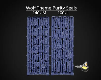 Wolf Theme Purity Seals Oaths Papers Pack For Space Marine Bits 30k Heresy • £8.50