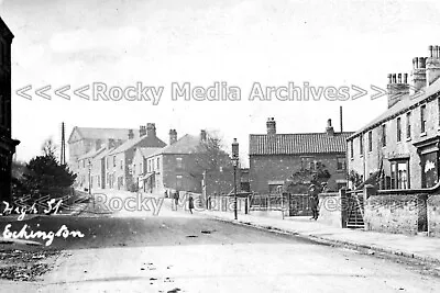 Ssf-41 Street View High Street Eckington Derbyshire 1910's. Photo • £2.99