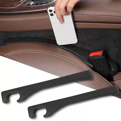 CHORHA 2 Pack Car Seat Gap Filler PU Leather Universal Fit Orgaziner For Car ... • $14.93