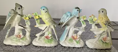 LENWILE ARDALT Parakeet Jay Blue Bird Oriole FIGURINE PORCELAIN Vtg Lot • $29.99