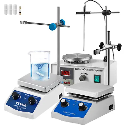 Magnetic Stirrer With Heating Plate Lab Efficient Mixer HIGH QUALITY WISE CHOICE • $86.99