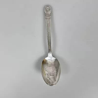 Wm Rogers George Washington Mt. Vernon Spoon Silverplate Silverware UU • $6.99