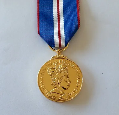 Queens Golden Jubilee Medal Loose Court Or Swing Mounted Option Full Size • £39