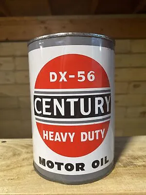 Century 1 Qt Empty Metal Motor Oil Can Long Beach California  • £243.28