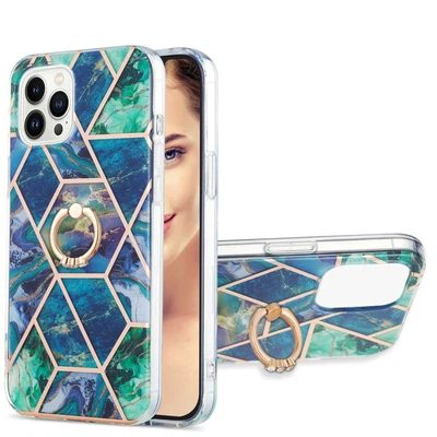 $7.57 • Buy Premium Hybrid Rigid Gel Armor Cover Ring For Iphone 13 12 11 Pro Max Samsung