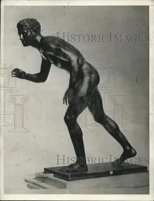 1932 Press Photo Statue Of A Wrestler From Herculaneum Museum - Nee30637 • $16.99