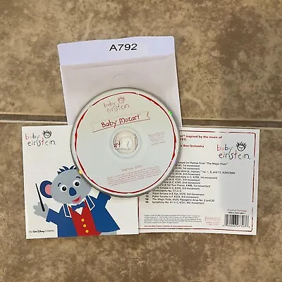 Baby Einstein: Baby Mozart By Baby Einstein (CD 2002 No Case No Tracking #A792 • $4.69
