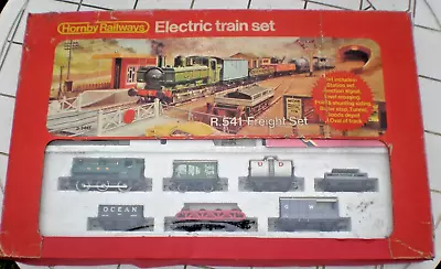 Vintage 1974- Hornby R541 GWR Freight Train Set In Original Box COMPLETE Service • £79.99