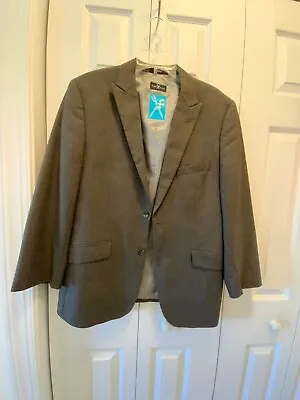 Marc Ecko Mens 40S 2 Button Grey Suit Jacket  Blazer Sport Coat Lined Cut & Sew • $19.98