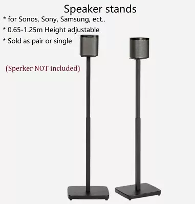 $159.95 • Buy Satellite Speaker Height Adjustable Stand For Sonos One Play  3 Samsung Q990 930