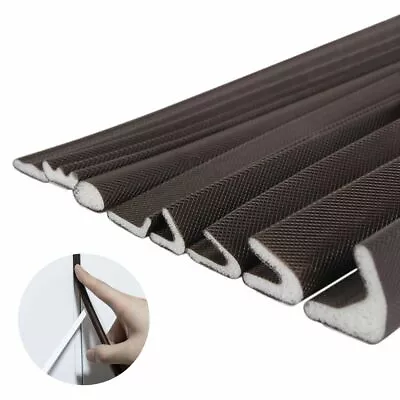 Anti-Collision Sealing Strip Draught Excluder Door Window Weather Stripping • £5.02