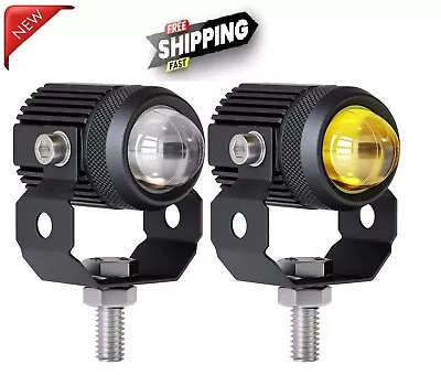 Zmoon Motorcycle LED Driving Fog Lights 60W White • $36.99